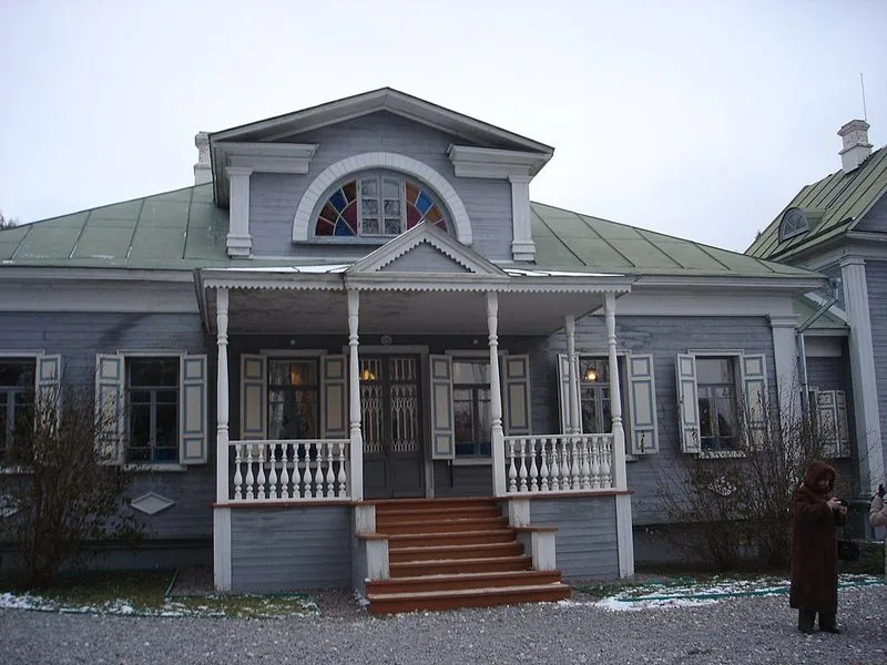 Maison de Chakhmatovo reconstruite, mus&eacute;e Alexandre Blok