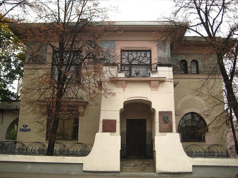 Maison Riabouchinski &agrave; Moscou, mus&eacute;e-appartement de Maxime Gorki, architecture Art nouveau de Chekhtel