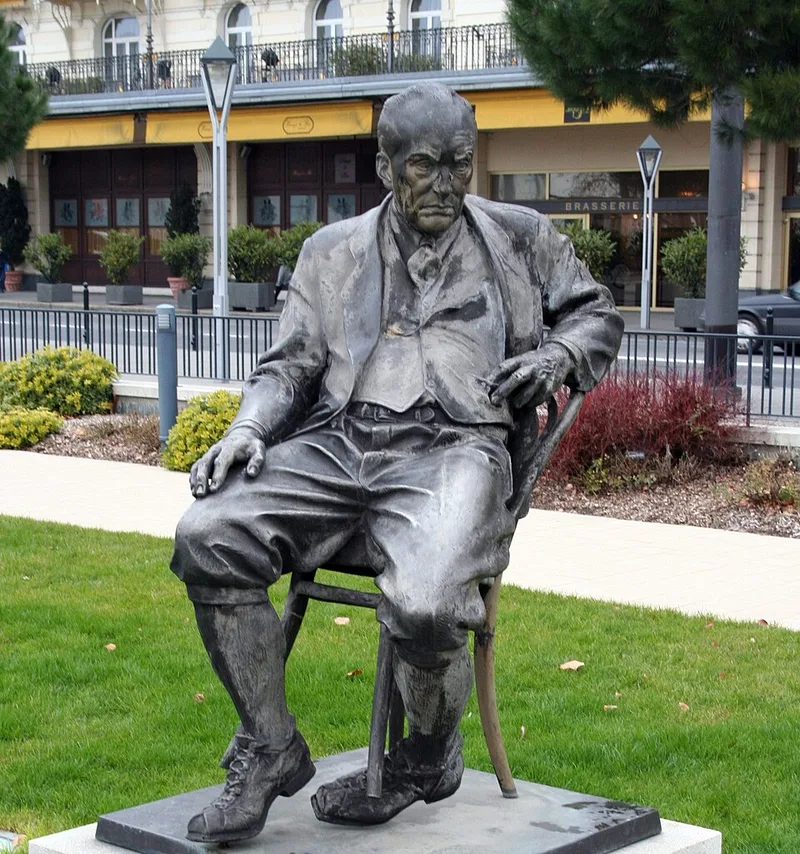 Le Montreux Palace Hotel en Suisse, derni&egrave;re r&eacute;sidence de Vladimir Nabokov de 1959 &agrave; 1977