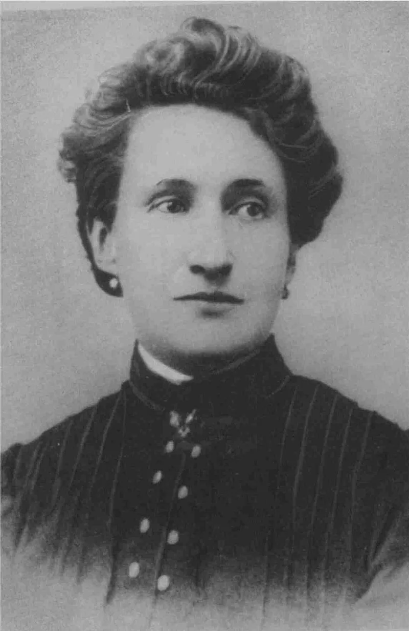 Portrait de Marina Tsveta&iuml;eva, po&eacute;tesse russe (1892-1941)