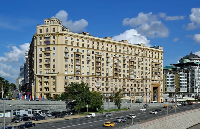 Int&eacute;rieur de l'appartement-mus&eacute;e d'Andre&iuml; Biely, rue Arbat &agrave; Moscou
